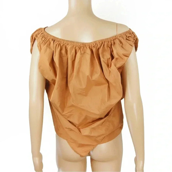 Vivienne Westwood Red Label Rusty Peach Orange Off Shoulder Top - Picture 3 of 3